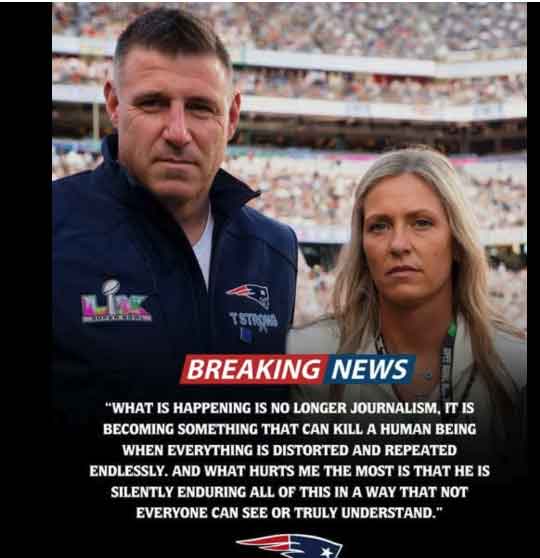 Jen Vrabels statement defending Mike Vrabel in Russini scandal is fake