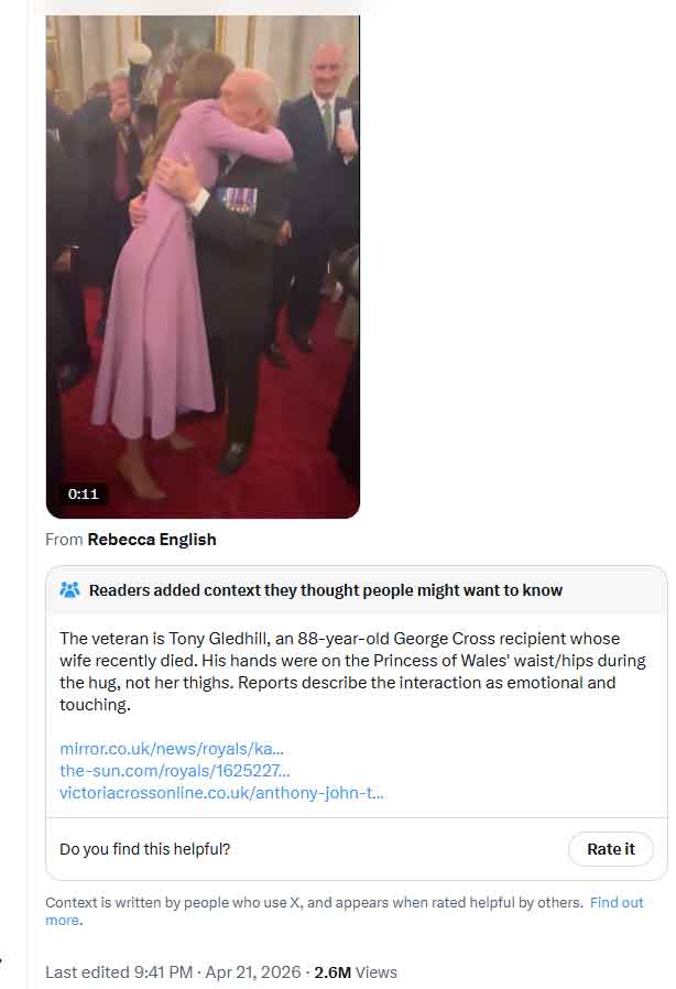 Kate Middletons Buckingham Palace video sparks misleading claims