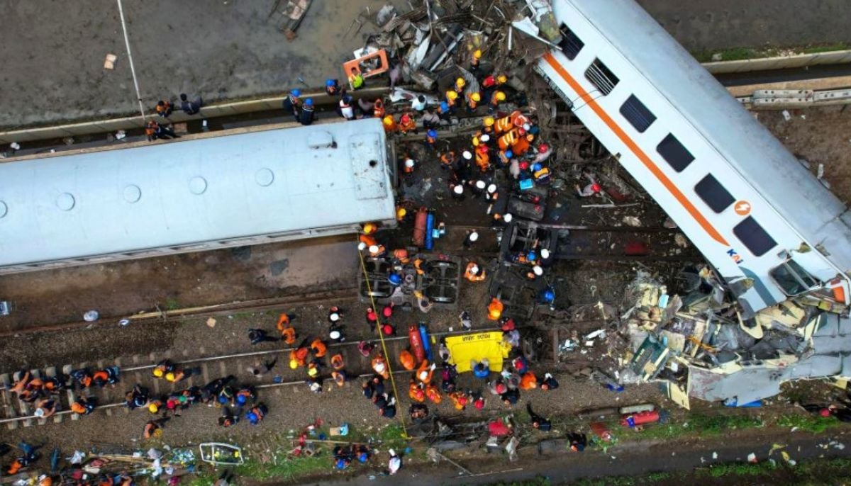 Jakarta train collision took place in Bekasi train station between a commuter line passenger train and a long-distance train