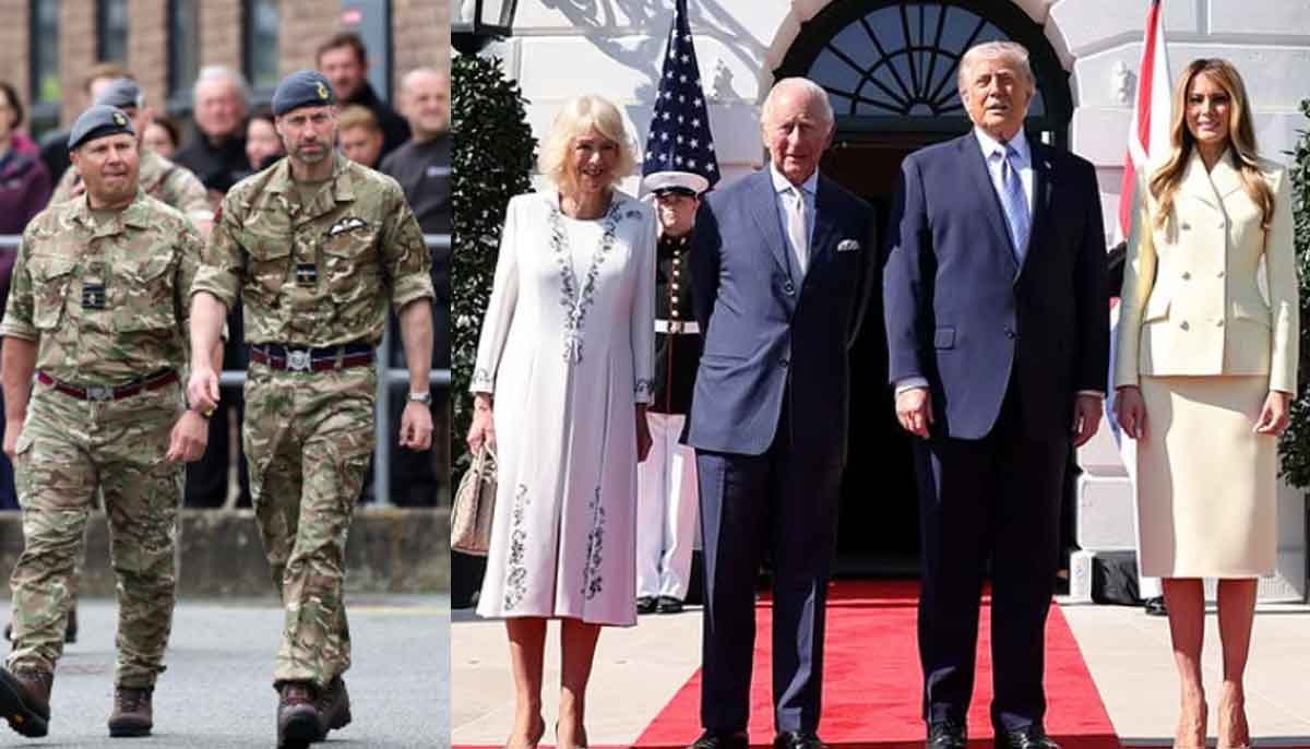 Prince William dons military uniform as he stands in for King Charles during US visit