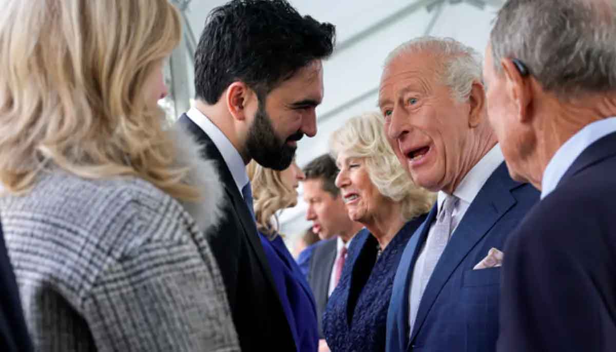 King Charles aide pushes media away during Mamdani talk after Koh-i-Noor remark