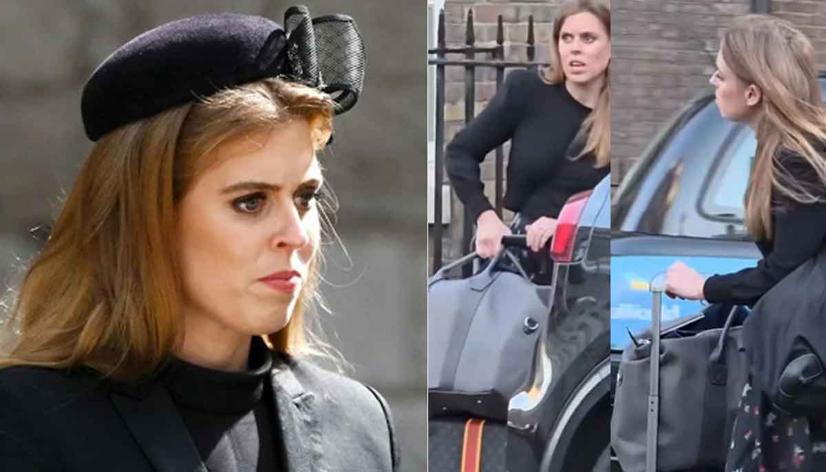 Princess Beatrice packs up and leaves without husband and children