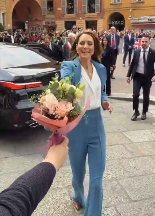 Kate Middleton's Italy trip: Royal Reggio Emilia trip in pictures