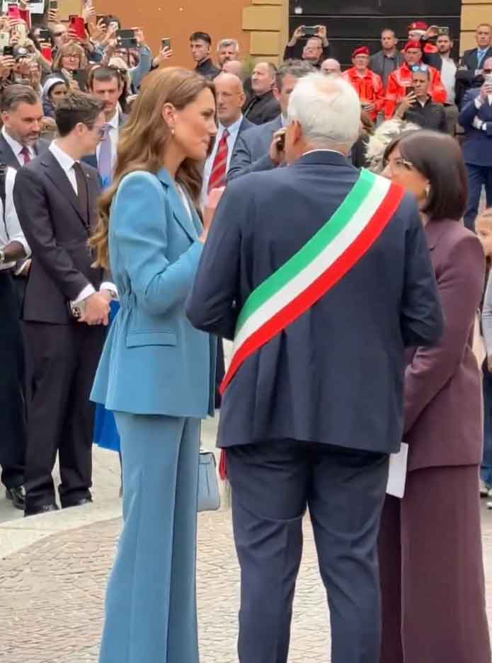 Kate Middleton's Italy trip: Royal Reggio Emilia trip in pictures