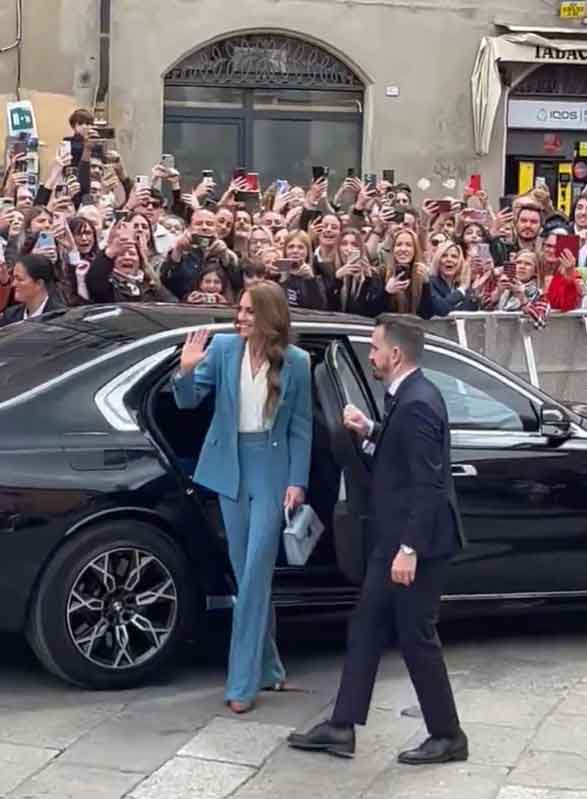 Kate Middleton's Italy trip: Royal Reggio Emilia trip in pictures