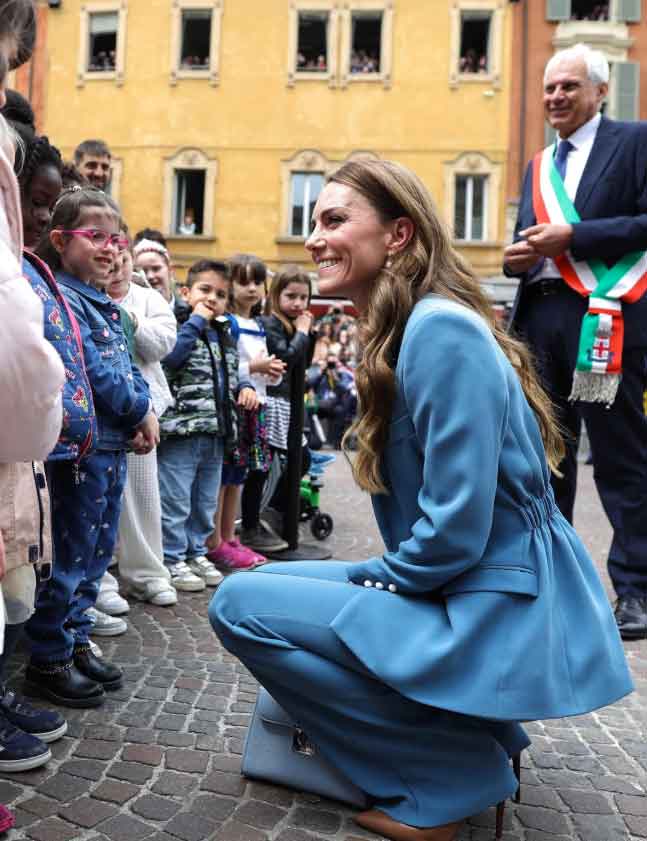 Kate Middleton's Italy trip: Royal Reggio Emilia trip in pictures