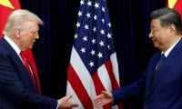 Trump just arrived in Beijing as all eyes turn to high-stakes China visit