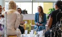 Kate Middleton meets educators from Brazil and Mexico in Italy 