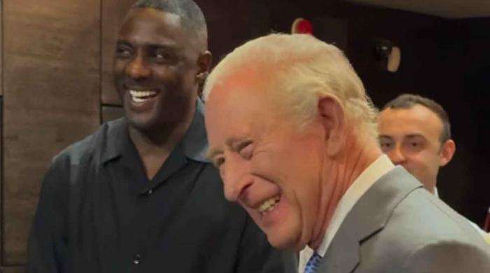 King Charles spends 'great morning' with Idris Elba 