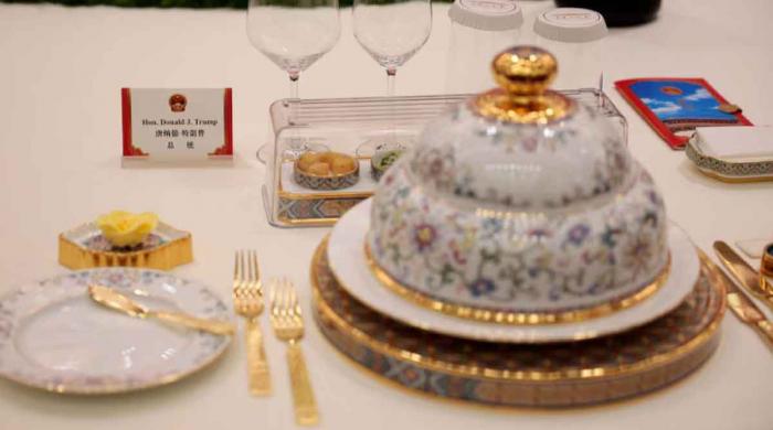Trump China state dinner food draws attention 