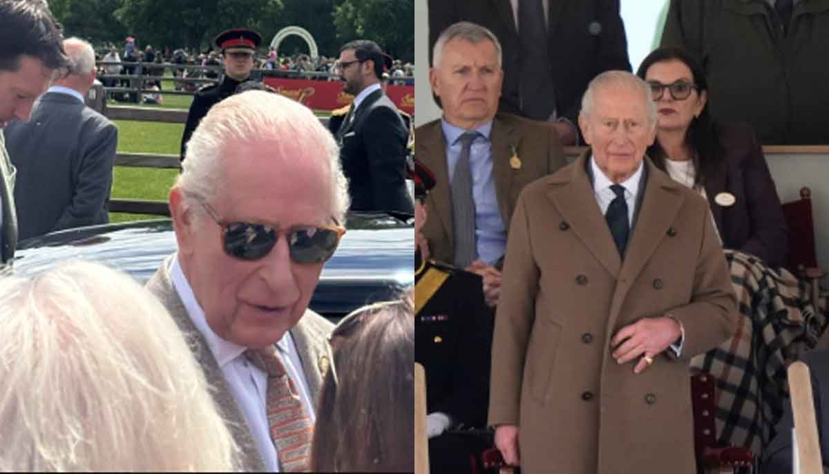 Royal horse show goes on after soldier dies in King Charles presence