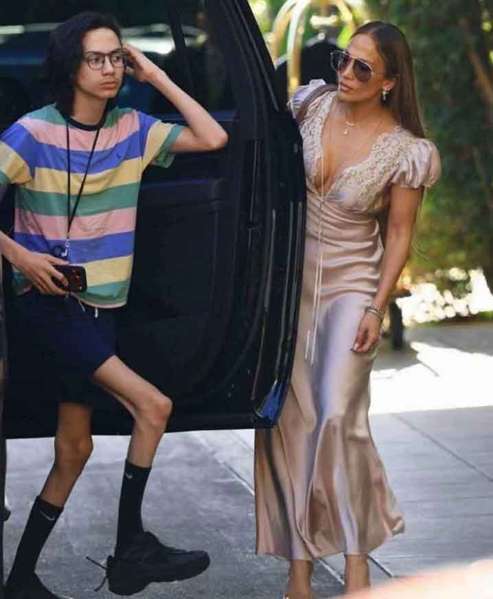 J.Lo and Son Max. Screenshot from jlo via Instagram