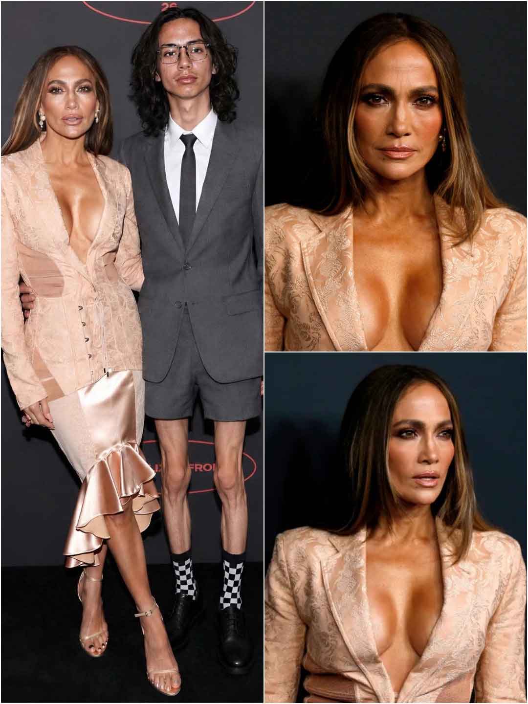 The photo showing Max with his mother Jennifer Lopez is fake
