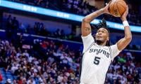 Stephon Castle leaves his mark on NBA history books as Spurs reach West Finals