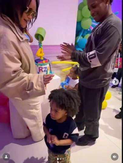 Inside Rihanna, ASAP Rockys epic slime-filled bash for son RZAs big day