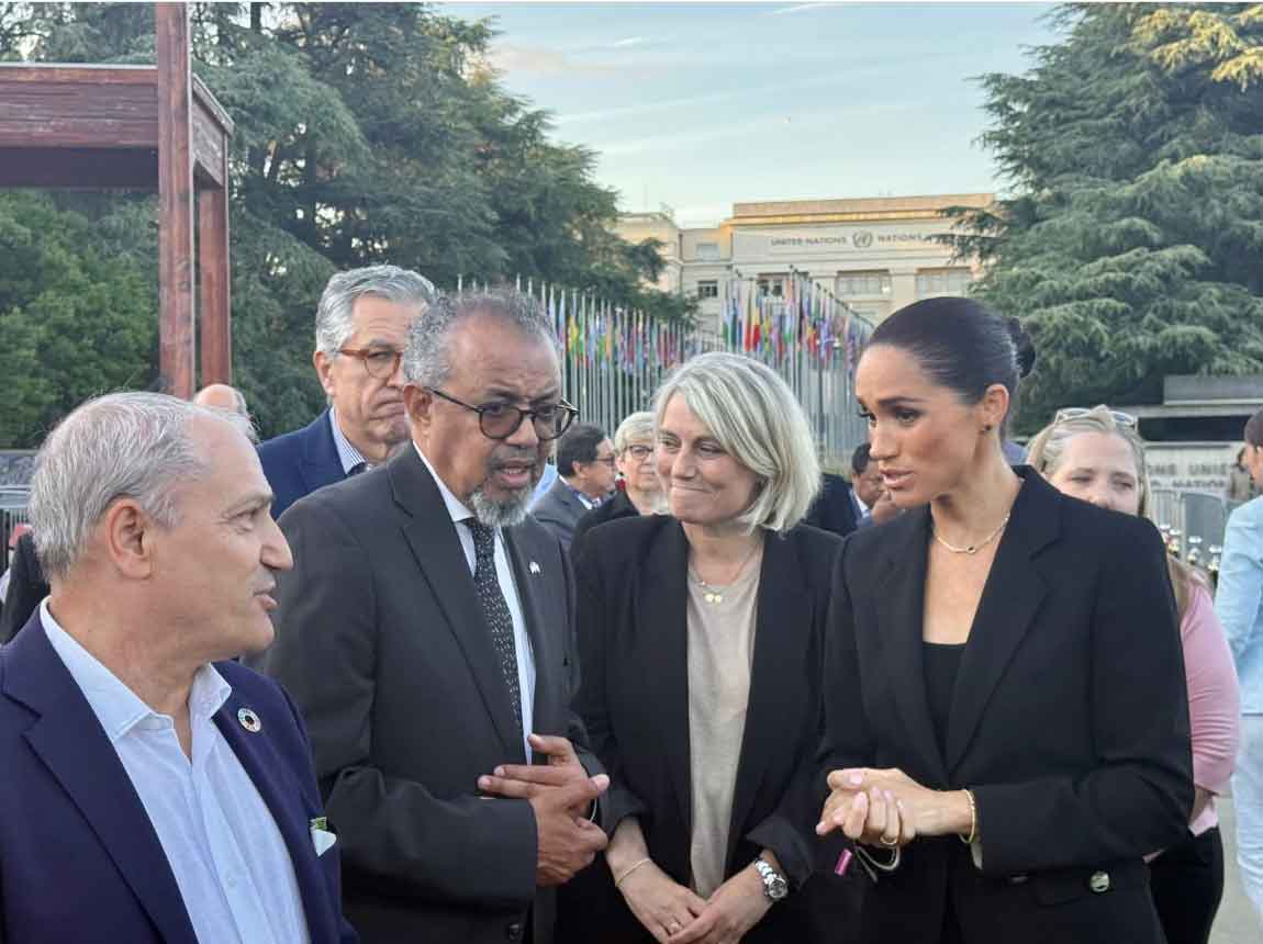 Meghan Markles Switzerland visit  in pictures