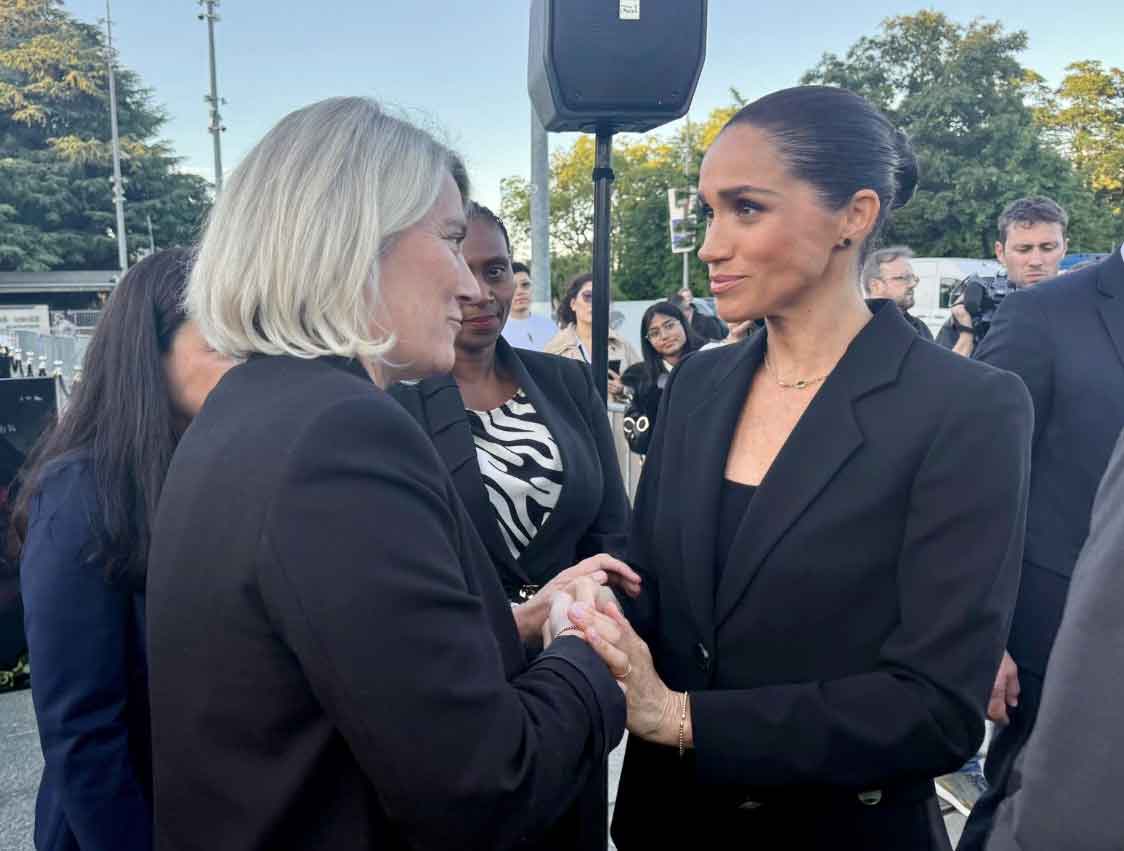 Meghan Markles Switzerland visit  in pictures