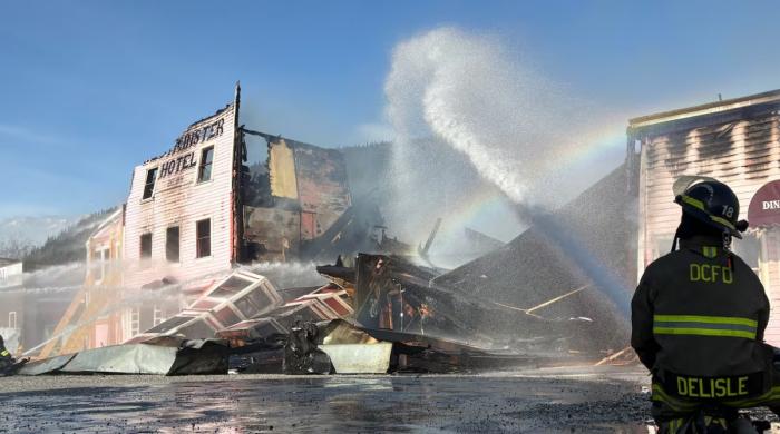 Historic Westminster Hotel destroyed in Dawson City fire