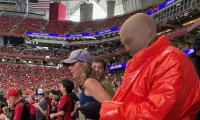Kanye West iconic anthem erupts through giant football stadium after historic win