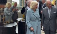 King Charles drinks and dances in Belfast 
