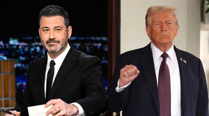 Jimmy Kimmel takes strong aim at White House nominating Donald Trump as next James Bond