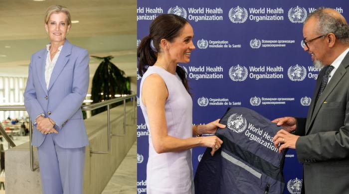 Duchess Sophie meets WHO chief after Meghan Markle in Geneva