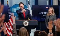 JD Vance suggests Karoline Leavitt could fill VP role in his absence 