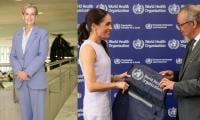 Duchess Sophie Meets WHO Chief After Meghan Markle In Geneva