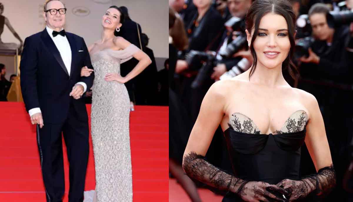 Via Lemann: Kevin Spaceys Cannes entry with Uzbek model raises eyebrows