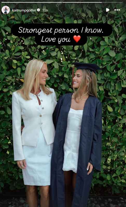 Kai Trump reassures mother Vanessa Trump after cancer diagnosis
