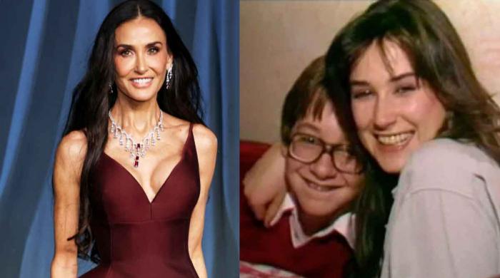 Demi Moore video with 'General Hospital' co-star falsely linked to Epstein files