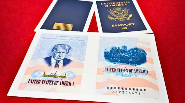 US senators oppose plan to feature Donald Trump on commemorative passports