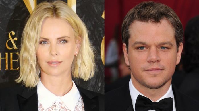 Matt Damon gushes over Charlize Theron’s beauty: ‘genetic lottery’