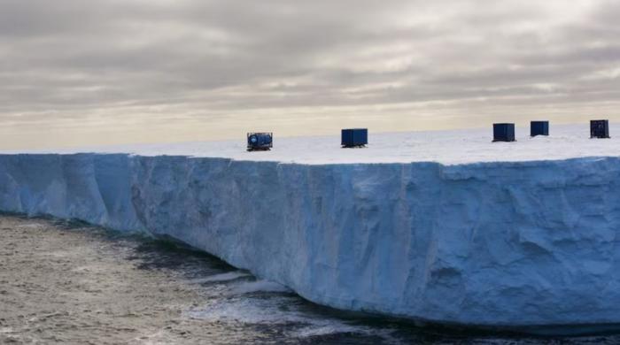 Antarctic blizzard sends fuel containers floating on an iceberg: Here’s why