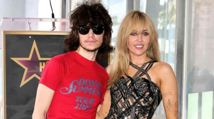 Miley Cyrus fiancé Maxx Morando mocked over Walk of Fame photoshoot  