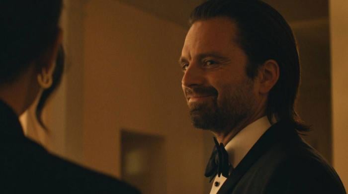 Sebastian Stan drops three-word reaction for terrifying Two-Face look in 'The Batman Part II'