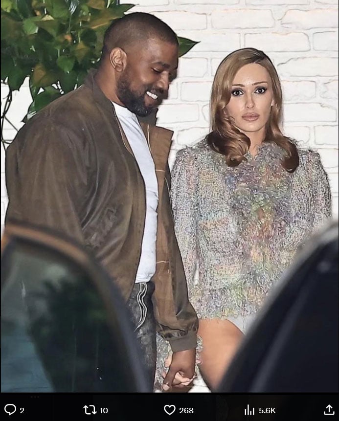 Bianca Censori unveils dramatic makeover on Kanye West date night