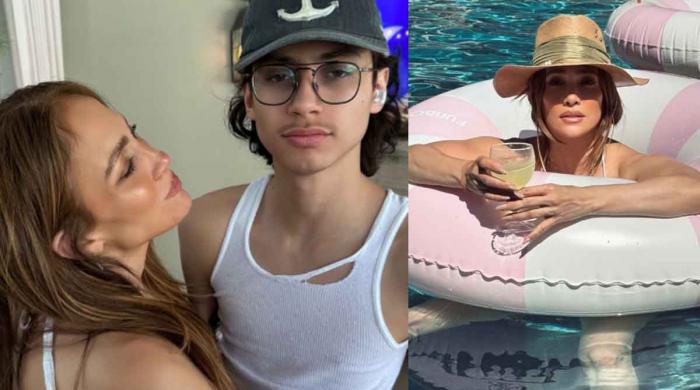 Jennifer Lopez shares rare video and photos with son Max
