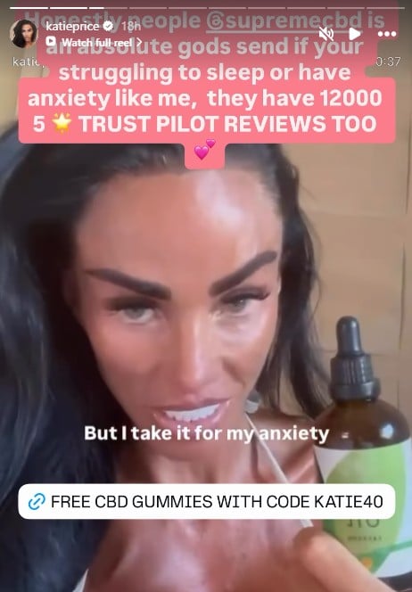 Katie Price reveals wellness ritual helping her cope with husbands disappearance