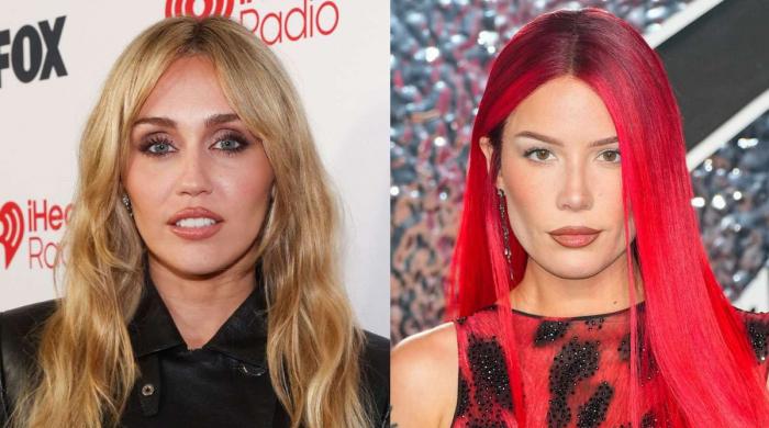 Miley Cyrus stuns Halsey at her house party: 'That's not real'