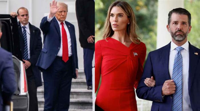 Trump shares physical assessment after skipping son’s wedding
