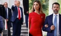 Trump shares physical assessment after skipping son’s wedding