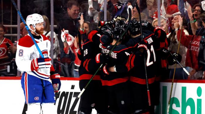 Hurricanes move closer to Stanley Cup final after beating Canadiens 3-0