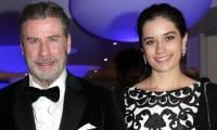 John Travolta introduces daughter Ella in 'Propeller One-Way Night Coach'