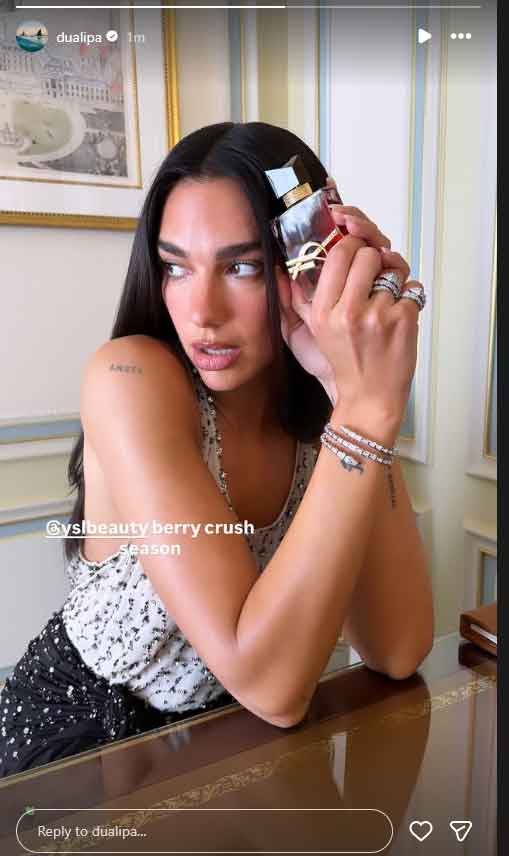 Dua Lipa shares first photo after wedding to Callum Turner