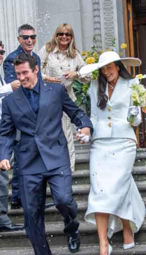 Dua Lipa shares first photo after wedding to Callum Turner