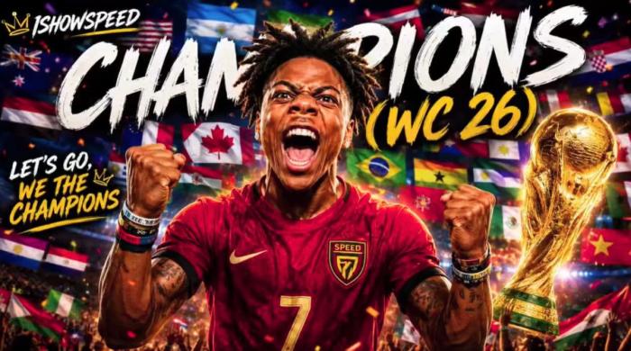 IShowSpeed releases World Cup 2026 hype track 'Champions’ for FIFA: Watch