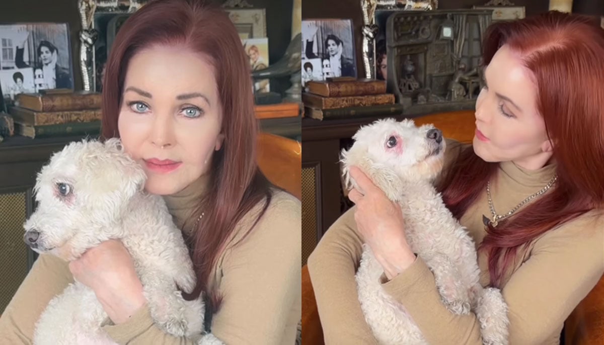 Priscilla Presley welcomes new addition to Presley family