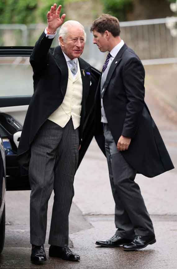 King Charles, William, Kate and other royals attend wedding of Princess Annes son