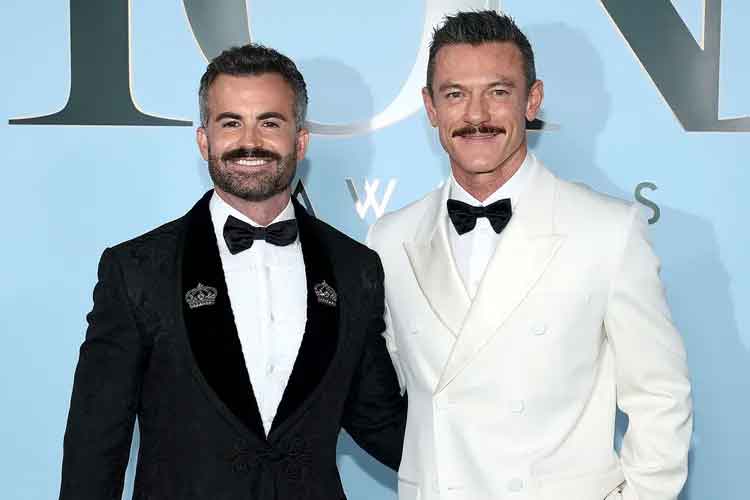 Luke Evans and Fran Tomas